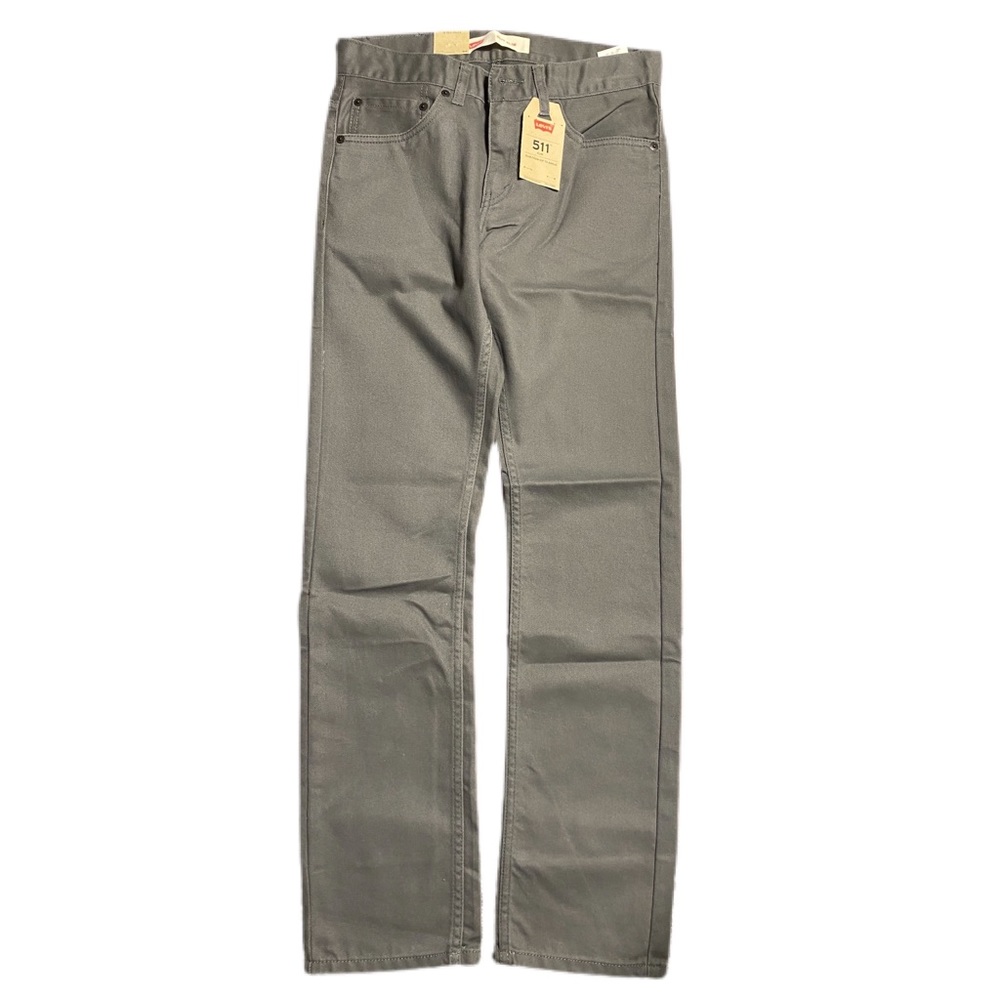 Levi’s 511 Slim Hip to Ankle Grey Pants 29